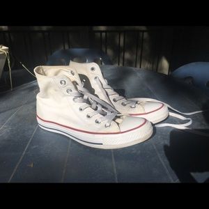White high top converse